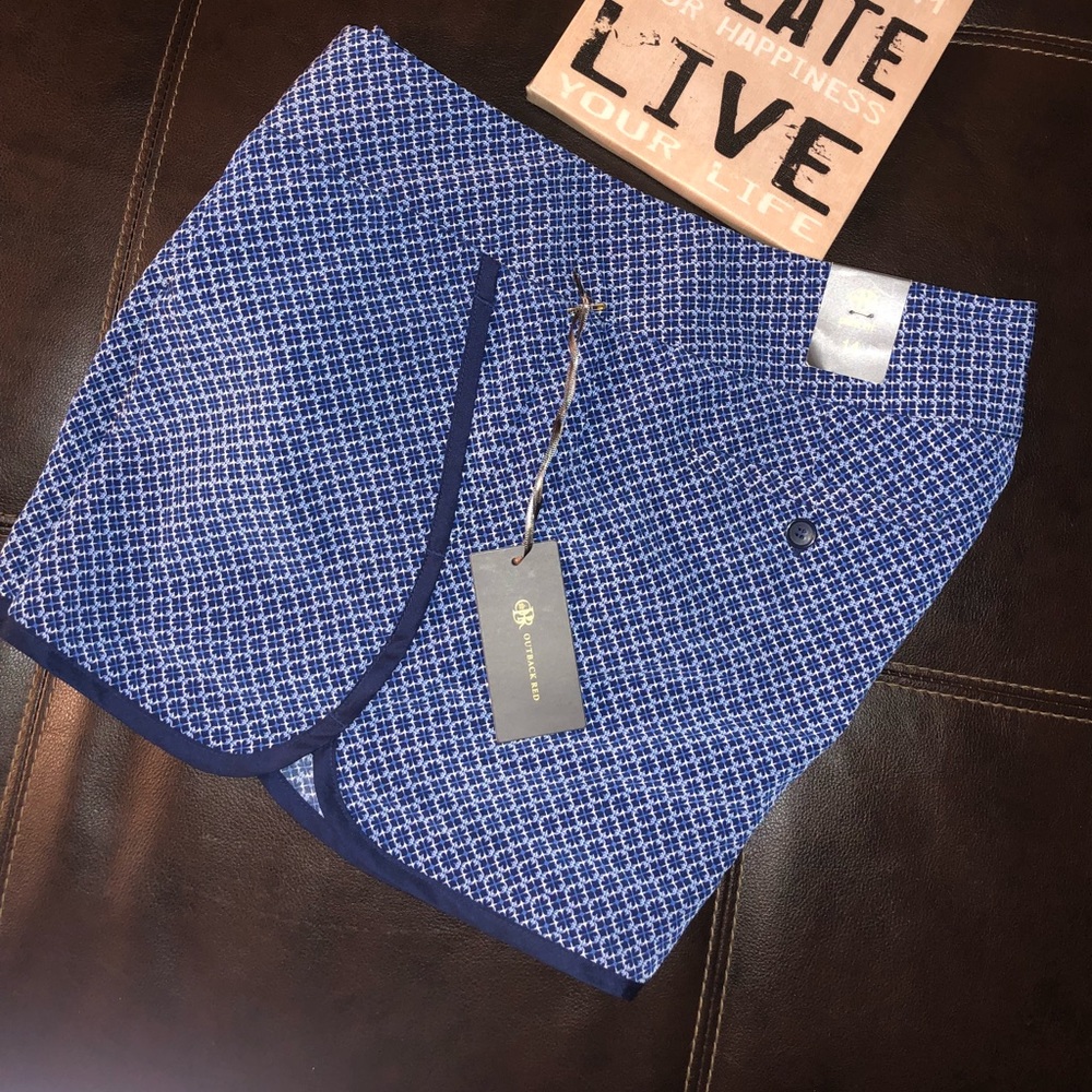 NWT 4” Blue OBR Shorts